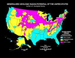 Radon Gas Map